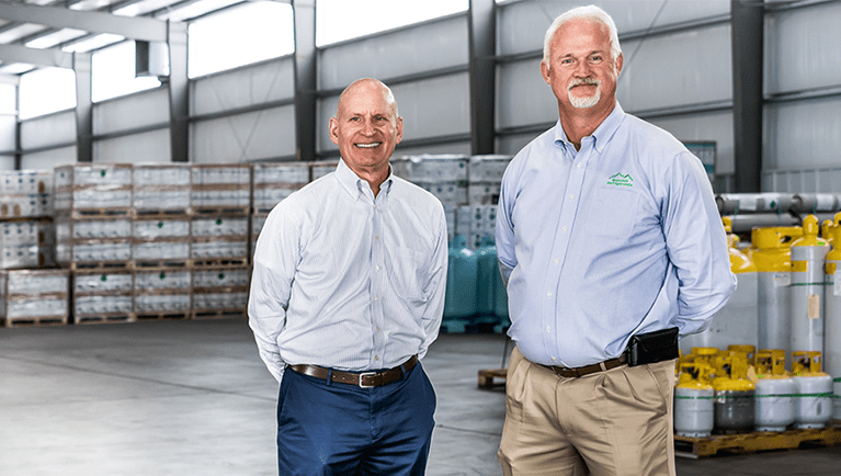 Jeff Carver y Steve Trevino, directores ejecutivos de Summit Refrigerants